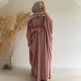 abaya femme rose
