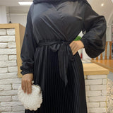 abaya dubai simple noir