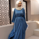 Abaya Femme Bleu
