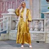 abaya femme saoudienne jaune