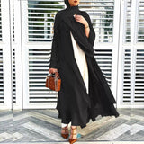 abaya femme noire simple